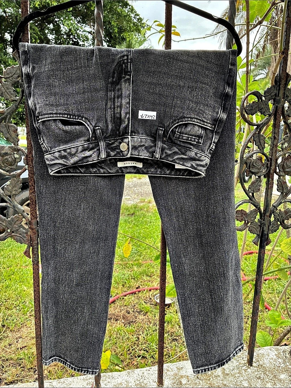 PacSun Mom Jeans Skinny Jeans Gray Waist 24